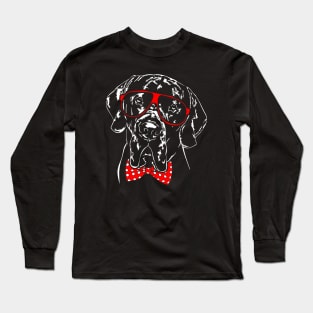 Funny Cute Great Dane mom dog lover Long Sleeve T-Shirt